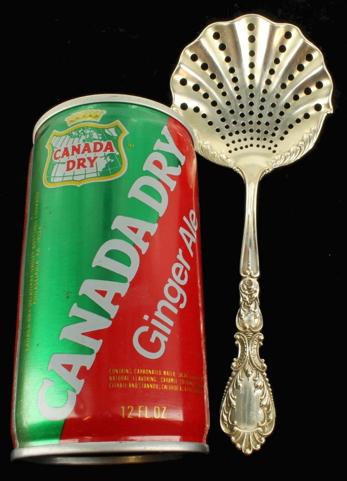 Antiguo servidor de tomate Nautilus Art Nouveau R. Blackinton & Co. de plata esterlina  Foto 2 de 4