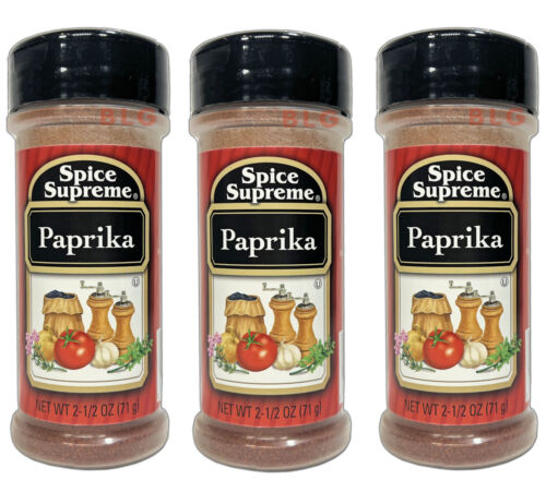 Especias Supreme PIMENTÓN condimentos alimenticios cocina hierbas especias 2,5 oz a la venta - Imagen 4 de 6