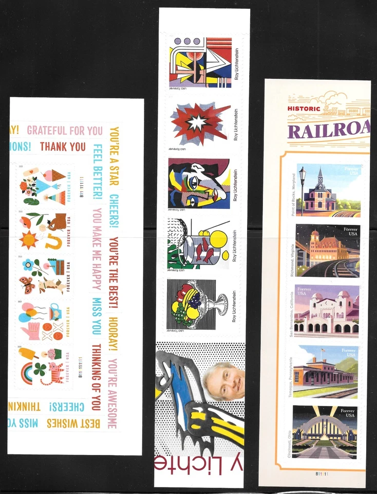 COMPLETE 2023 Commemorative, Special, Priority Stamps Year Set (DIE-CUT) Issues - Image 4 of 4