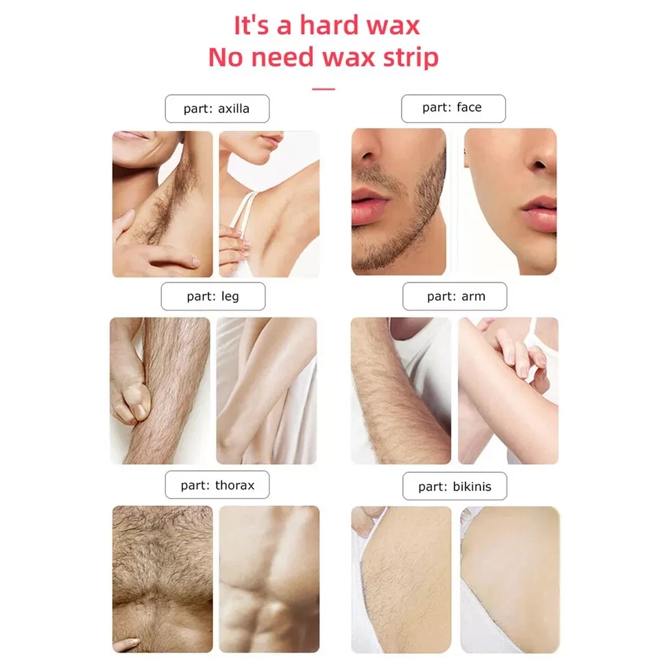 Professional Hard Wax Beads Hair Removal Waxing Pearls Beans Pellets 500gram-5kg - Image 4 of 4