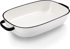 6 Quart Large Rectangular Baking Dish, 16X11 Inches Ceramic Baking Pan Casserole