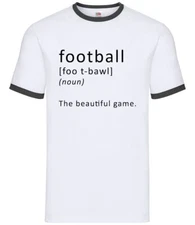 Funny Definition Football - Mens Ringer - Love Game Player Fan Team