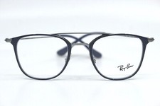 Ray Ban RB6377 2906 Navy Blue/Silver Eyeglasses New Authentic 48