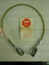 ROSE 505196 40" DYNA LOCK SAFETY CABLE NEW CONDITION NO BOX