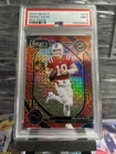 2024 PANINI SELECT RED PRIZM #218 DRAKE MAYE ROOKIE RC 22/49 PSA 9