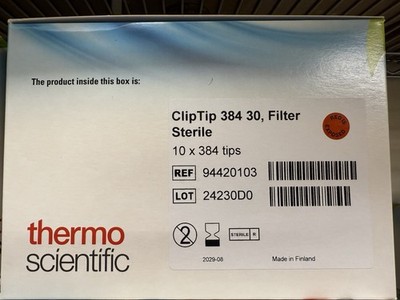 ClipTip 384 30  Filter Pipette Tips, 94420103, Thermo Scientific, New
