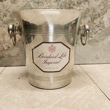 Secchiello ghiaccio champagne/vino tedesco alluminio vintage - Secchio Deinhard Lila Imperial