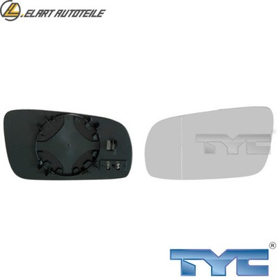MIRROR GLASS EXTERIOR MIRROR 337-0038-1 FOR VW PASSAT/B5/B5.5 POLO/III/CLASSIC 1.6L