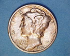 1936 MERCURY DIME*** XF ~ **1118-5