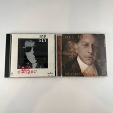 JOE ELY - 2 CD LOT - LETTER TO LAREDO & LOVE AND DANGER - CD'S