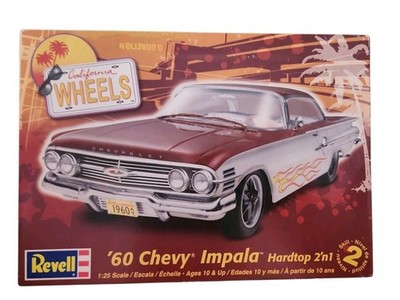 Revell '60 Chevy Impala Hardtop 2n1 Model Kit, 85-4248, NO CELLOPHANE!