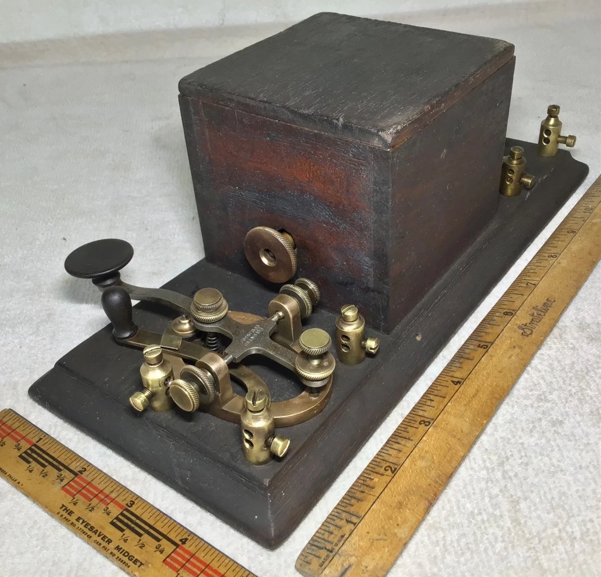 Ancienne Clé Télégraphique J.H. Bunnell & Co. New York – état Cosmetique Propre