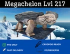 🔥ARK Survival Ascended PvE Megachelon lvl 217 clone Genesis PC/XBOX/PS5 ASA