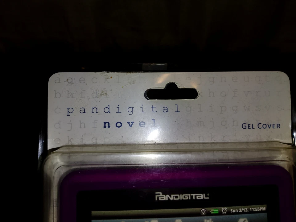 Gel Cover Skin for Pandigital Novel 7" purple eReader - Image 2 of 3
