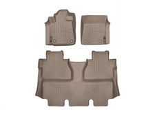 Weathertech Floorliner For 2014-2021 Toyota Tundra - 1st 2nd Row Tan