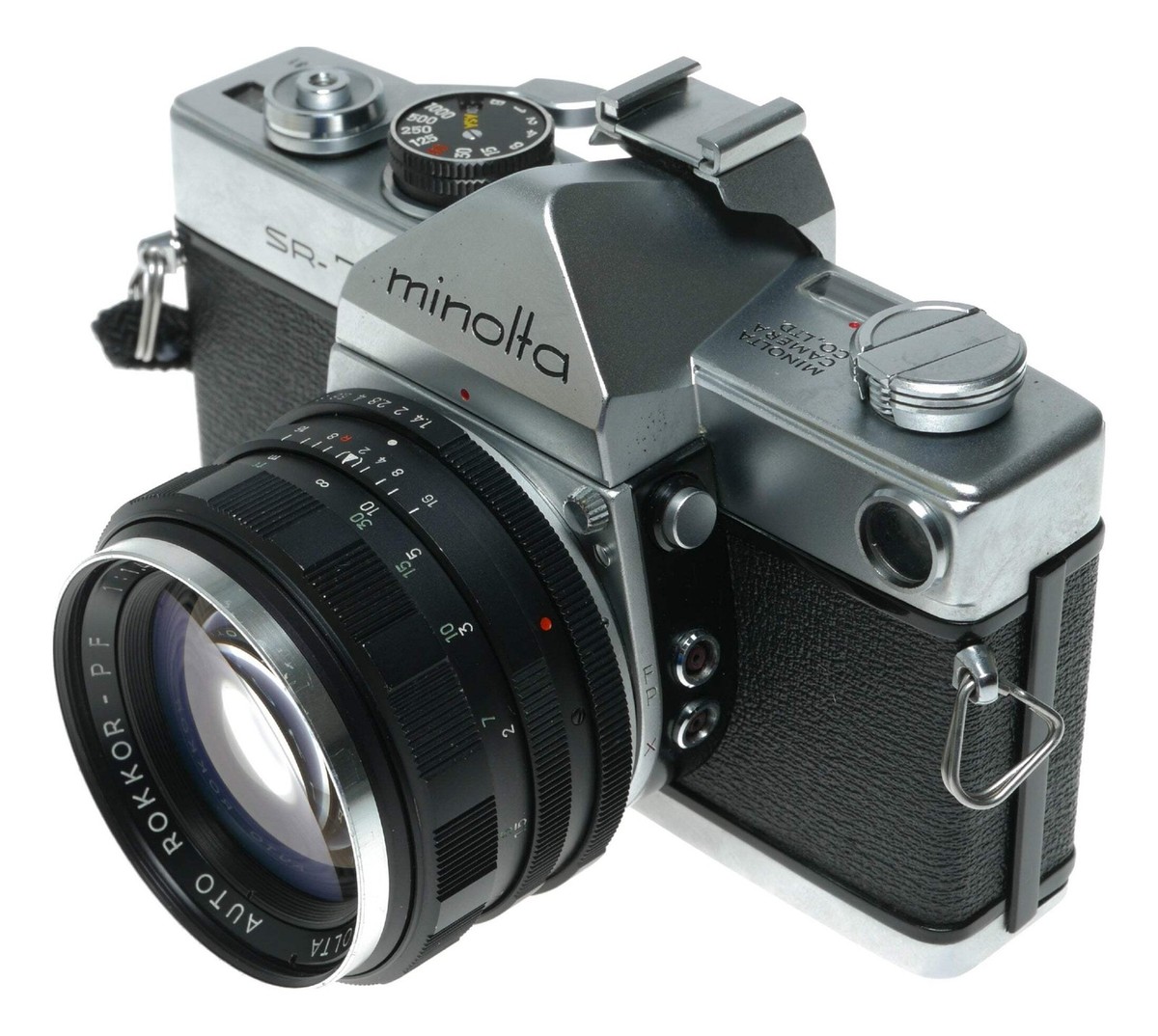 MINOLTA SR-7 AUTO ROKKOR-PF 58mm f/1.4 動作品】Minolta SR-7 Auto 