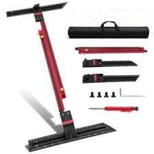 Stair Tread Template Tool - Stair Tread Jig, Stair Measuring Tool,Solid Stair Tr