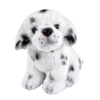 Kuscheltier Hund Dalmatiner Klein Sitzend 12 Cm PlüSchhund Stofftier