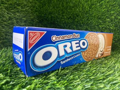 Exotic Cinnamon Bun Oreos   Rare Imported Asian Oreo   Limited Edition