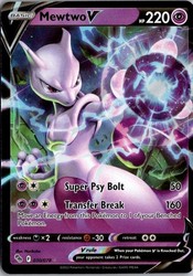 Mewtwo V 030/078 Prize Pack Series Stamped Holo Promo