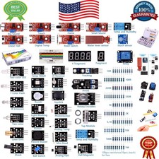 Complete 37-in-1 Sensor Starter Kit for Arduino  Raspberry Pi with Tutorials