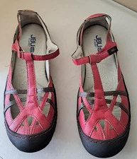 JBU by Jambu Women's Red Dune Encore Memory Foam Shoes, Size 11M  *EUC*