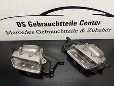 Orig. Mercedes S-Kl. W222 S500 Auspuffblenden Endrohre A2224903527 A2224903627