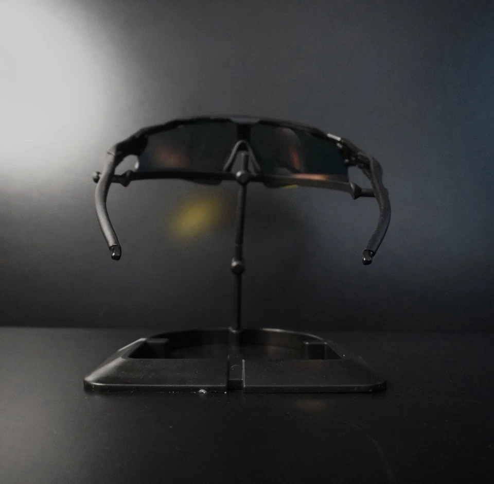 НОВАЯ полированная черная оправа Oakley RADAR EV PATH OO9208 с ПРИЗМАТИЧЕСКИМИ КРАСНЫМИ ЛИНЗАМИ - Изображение 3 из 4