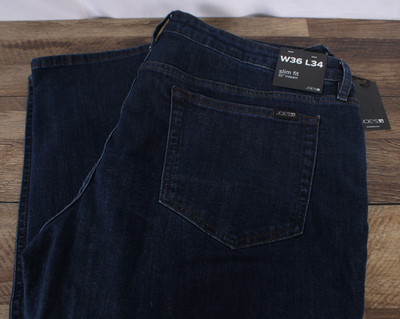 New Joe's Jeans Asher Slim Fit Jeans Men's W36 L34 Dark Indigo Stretch NWT