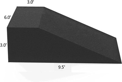 Squat Wedge Blocks Non Slip Professional Squat Ramp for Heel Elevated 2 Pack