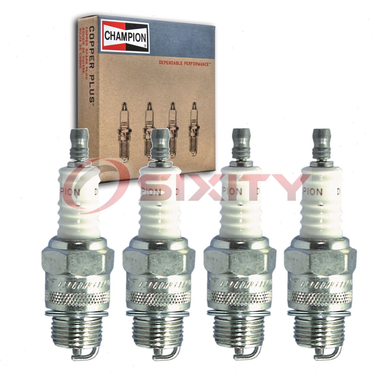 4 pc Champion Industrial 549 Spark Plugs for D18Y C86S 92231 82 2910 18-82 lc