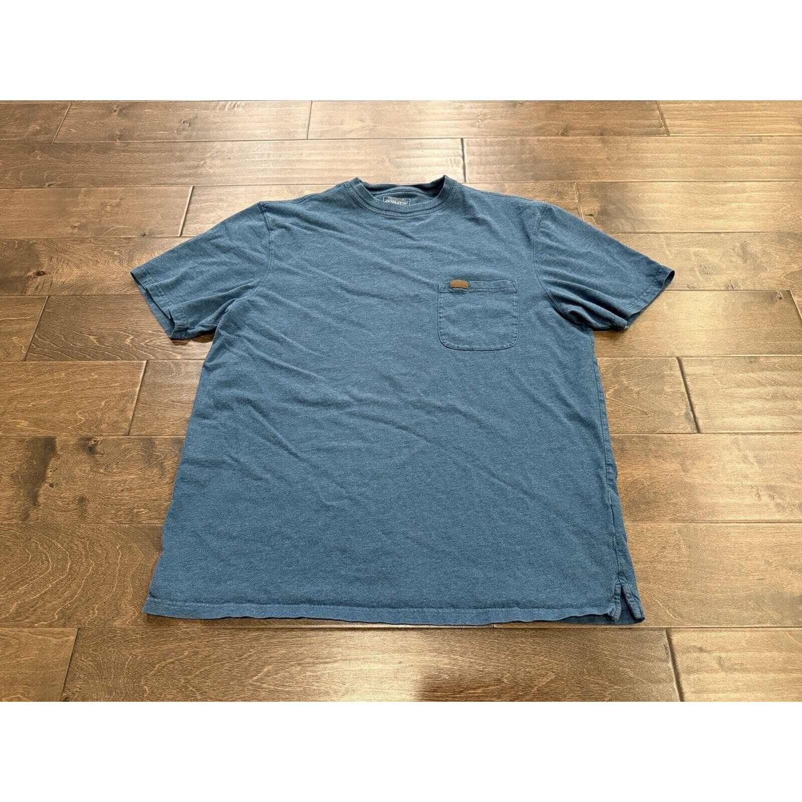 Pendleton Mens Blue Crew Neck Pullover Front Pock… - image 2