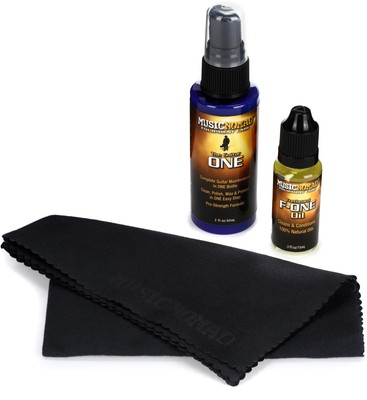 MusicNomad Premium Guitar Care Kit (5-pack) Bundle