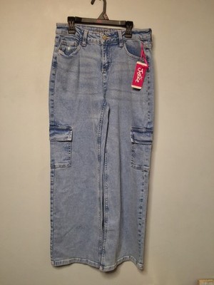 Justice Bromo Cargo Jeans For Girls. Size 18. NWT