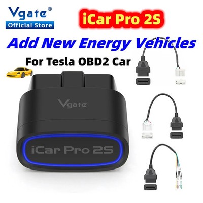 Vgate iCar Pro 2S ELM327 Bluetooth 5.2 For Android/IOS OBD2 Car Diagnostic Tool