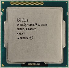 Intel Core i5-3330 SR0RQ 3.00GHz LGA1155 Quad Core CPU Processor