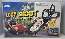 Artin Loop Shoot Super Speed Electric Slot Car Racing Track Kit w/ Box Vintage