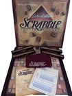 VTG 1999 Scrabble Deluxe Turntable Edition Crossword Hasbro Board Game COMPLETE