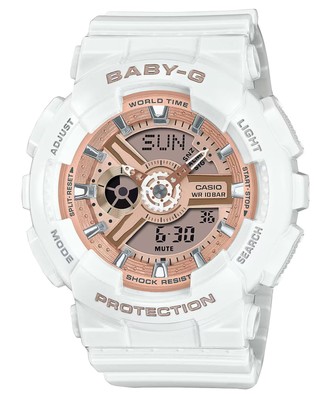 Casio Baby-g Weiß Damen Armbanduhr BA-110X-7A1ER