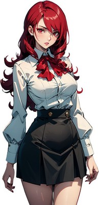 Mitsuru Kirijo Persona Vinyl Car Decal Sticker 7'' Weatherproof