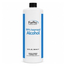 ForPro 99 Isopropyl Alcohol IPA , 32oz, Pure  Unadulterated Alcohol