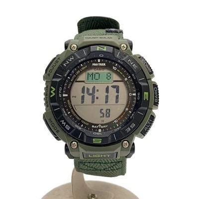 CASIO PRO TREK Case Size 5.4 ×5.1cm Used Watch #6110317