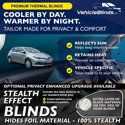 Für Toyota Auris (2012-2018) Wagon Thermo Rollos