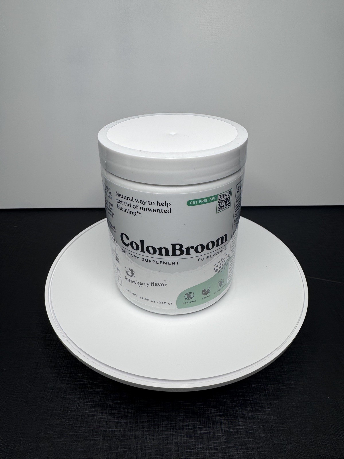 NEW SEALED Colon Broom Dietary Supplement Strawberry 60 Servings  FREE SHIPPING!