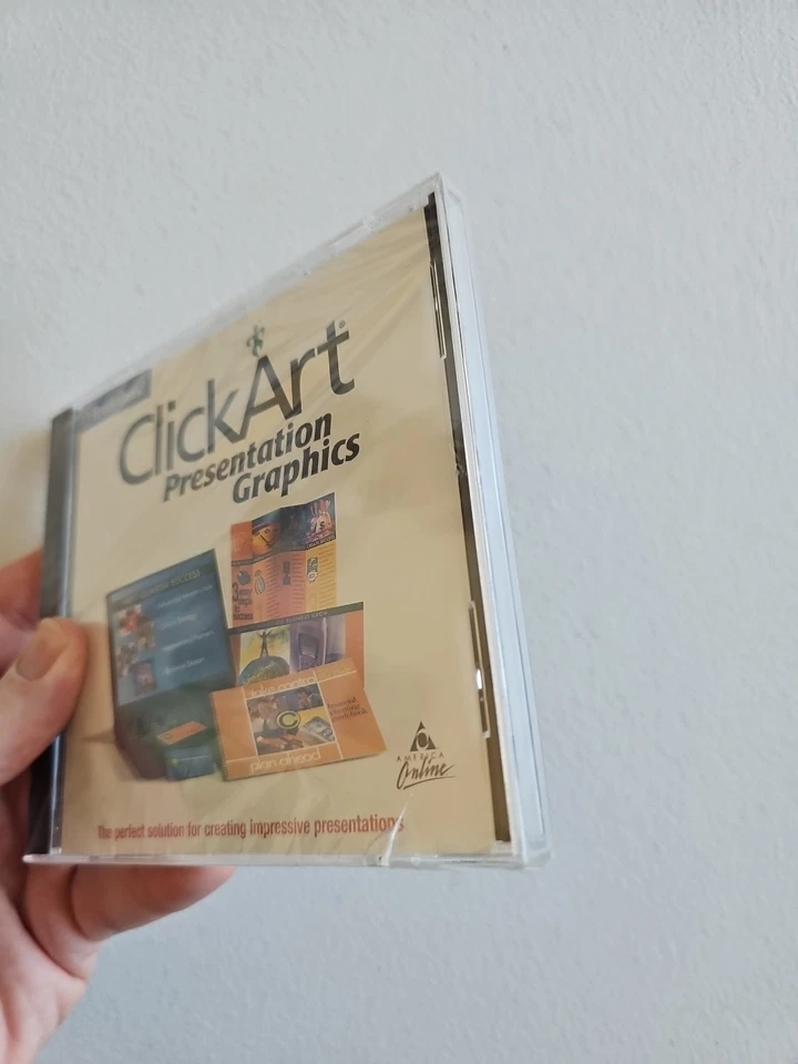 Broderbund - ClickArt Presentation Graphics VTG publishing software | NEW - Image 2 of 3