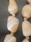 Mother of Pearl Double Strand Necklace 925 Sterling Silver — photo 3