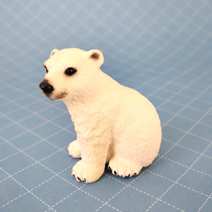 Schleich Polar Bear Cub Baby Figurine 14660 Yr. 2011 Wildlife Animal