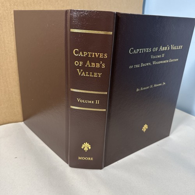 #ad Captives of Abb#x27;s Valley Volume II by Moore Tazewell County Virginia Genealogy $75.00