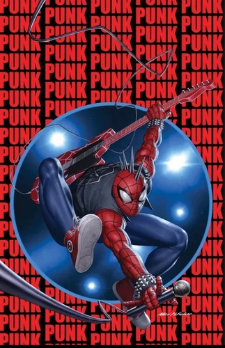 AMAZING SPIDER-MAN 33 YOON NYCC FOIL Virgin Variant ASM 300 Homage NM