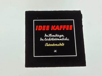 Cinema Advertising/Bathroom Schandau, Idea Coffee Patent Refined; L185L 7/6